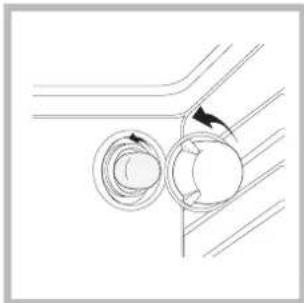 HOTPOINT-ARISTON FT 95VC.1 (AN) HA S - Sostituire la lampadina - 1
