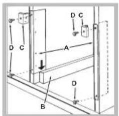 HOTPOINT-ARISTON FT 95VC.1 (AN) HA S - Centring and fixing - 1