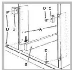 HOTPOINT-ARISTON FT 95VC.1 (OW) HA S - Centraggio e fissaggio - 1