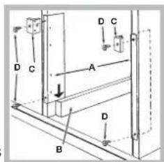 HOTPOINT-ARISTON FT 95VC.1 (OW) HA S - Centrage et fixation - 1