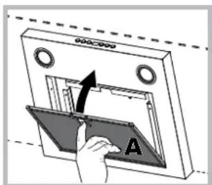 HOTPOINT-ARISTON HGA 6.5 AM XHA - Entretien des filtres anti-graisse (A) - 1