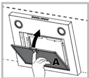 HOTPOINT-ARISTON HGA 6.5 AM XHA - Manutenção dos fi ltros de gorduras (A) - 1