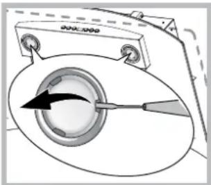 HOTPOINT-ARISTON HGA 6.5 AM XHA - Sostituzione delle lampade - 1