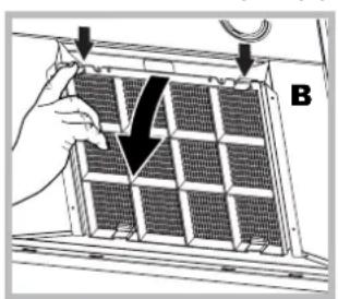 HOTPOINT-ARISTON HGA 6.5 AM XHA - Konserwacja filtra wegrłowego (B) - 1