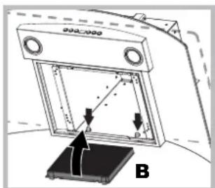 HOTPOINT-ARISTON HGA 6.5 AM XHA - 06cnykBaHne yroIbHoro fIbTaPa (B) - 2