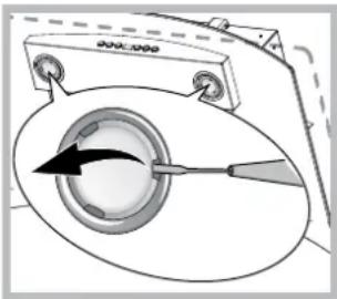 HOTPOINT-ARISTON HGA 9.5 AM XHA - Sostituzione delle lampade - 1