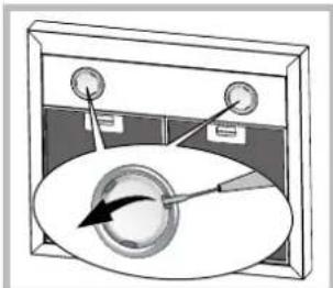 HOTPOINT-ARISTON HLB 9.8 ASH XHA - Wymiana żarówek - 1