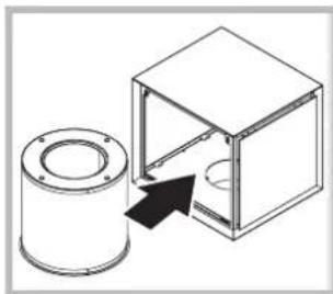 HOTPOINT-ARISTON HLB 9.8 ASH XHA - Onderhoud high performance geurfilters. (Tekening rond filter + sierkastje) \* - 3