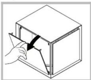 HOTPOINT-ARISTON HLB 9.8 ASH XHA - Maintenance filtre à odeurs Haute Performance. (Dessin filtre cylindrique + boîtier esthétique \* - 1