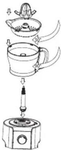 ECG KR 814 - Entsafter - 2