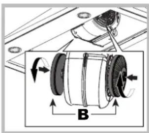 HOTPOINT-ARISTON HNP 6.6 AM (K)HA - 06cnyxmbHne yrorbHoro nIbTpa (B) - 1