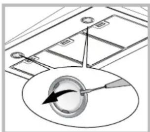 HOTPOINT-ARISTON HNP 6.6 AM (K)HA - Remplacement des ampoules - 1