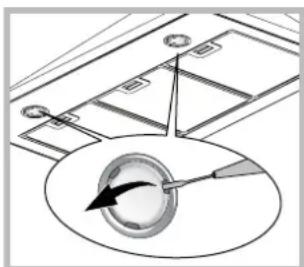 HOTPOINT-ARISTON HNP 6.6 AM (K)HA - Wymiana zarowek - 1