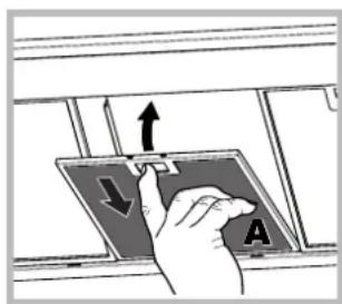 HOTPOINT-ARISTON HNP 6.6 AM (K)HA - Yag filtresine bakim uygulanmasi (A) - 1