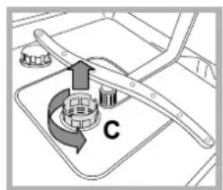 HOTPOINT-ARISTON LFSA+ 2164 A IX.R - Limpiar los filtros - 1