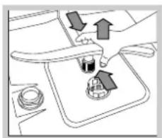 HOTPOINT-ARISTON LFSA+ 2164 A IX.R - Nettoyer les bras de lavage - 2
