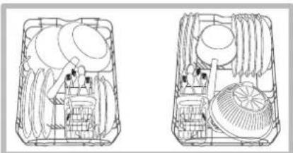HOTPOINT-ARISTON LST 5337 X - The height of the upper rack should ideally be adjusted WHEN THE RACK IS EMPTY. - 4