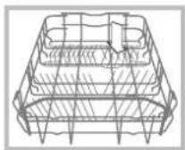 HOTPOINT-ARISTON LST 5337 X - Lower rack - 1