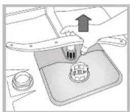 HOTPOINT-ARISTON LST 5337 X - Nettoyer les bras de lavage - 2