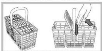 HOTPOINT-ARISTON LST 5337 X - Panier a couverts - 1