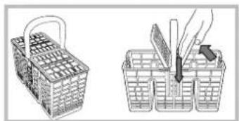 HOTPOINT-ARISTON LST 5337 X - Cutlery basket - 1