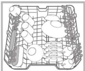 HOTPOINT-ARISTON LTB 4M116 EU - Panier supérieur - 1