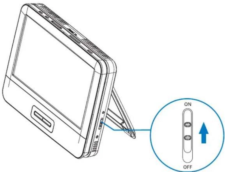 PHILIPS PB9011 - Mise sous tension - 1