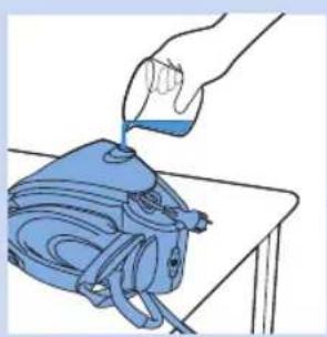 PHILIPS PerfectCare Silence GC9520 - IMPORTANT - Descaling the steam generator - 4