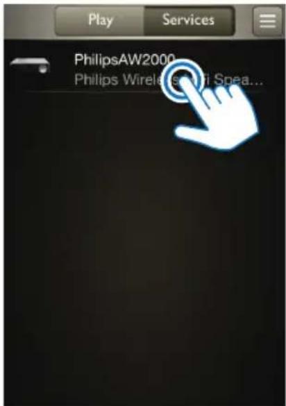 PHILIPS Fidelio A2 - Écoutez des stations de radio Internet sur votre AW2000 - 1