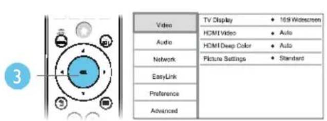 PHILIPS BDP3150 - Modification des paramètres - 2
