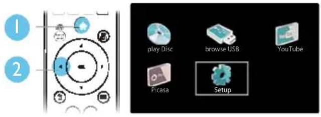 PHILIPS BDP3150 - Modification des paramètres - 1