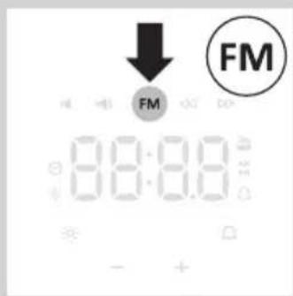 PHILIPS Wakeup Light HF3500 - Radio/volume (alleen HF3505) - 2