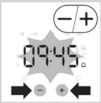 PHILIPS Wakeup Light HF3500 - Setting the clock - 2