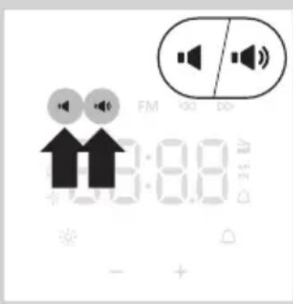 PHILIPS Wakeup Light HF3500 - Radio/lydstyrke (kun HF3505) - 2