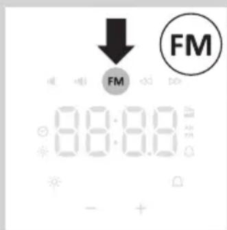 PHILIPS Wakeup Light HF3500 - Radio/volume (HF3505 uniquement) - 2