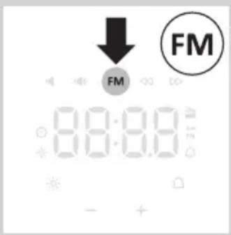 PHILIPS Wakeup Light HF3500 - Радио/громкость (только для модели HF3505) - 2