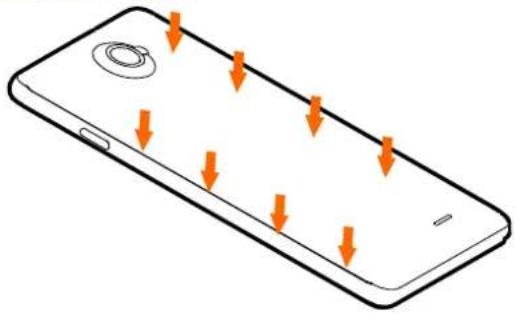 HISENSE U98 - Replacer le couvercle arrière - 1