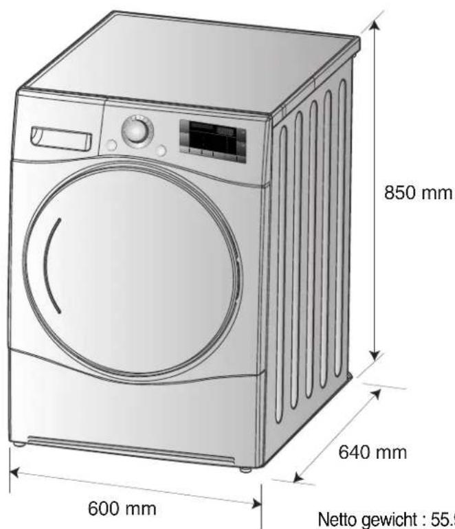 LG RC7055AP1Z - echnische gegevens - 1