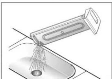 LG RC7055AP1Z - Maak de watercontainer leeg. - 2