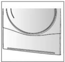 LG RC7055AP1Z - Grille de ventilation et grille d'entrée d'air froid - 1