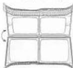 HOTPOINT TCD 97B 6HYN (EU) - Reinig het pluizenfilter na elk gebruik - 1
