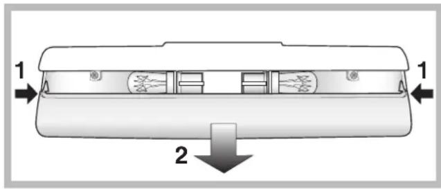 HOTPOINT-ARISTON WMG 602 EU - Remplacement de l'ampoule d'éclairage * - 1