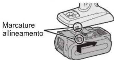 PANASONIC EY 74A1 LS2G - Applicazione o rimozione del pacco batteria - 1