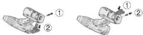 PANASONIC EY 74A1 LS2G - To Change the Belt Hook Location Side - 1
