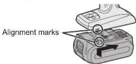 PANASONIC EY 74A1 LS2G - Attaching or Removing Battery Pack - 1