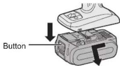 PANASONIC EY 74A1 LS2G - Attaching or Removing Battery Pack - 2