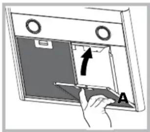 HOTPOINT-ARISTON HNC 9.8 ABI XHA - Onderhoud van de vetfi Iters (A) - 1