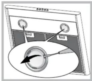HOTPOINT-ARISTON HNC 9.8 ABI XHA - Replacing the bulbs - 1