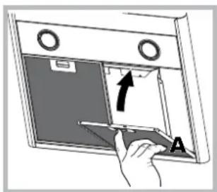 HOTPOINT-ARISTON HNC 9.8 ABI XHA - Entretien des fi Itres anti-graisse (A) - 1