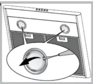 HOTPOINT-ARISTON HNC 9.8 ABI XHA - Substituição das lâmpadas - 1